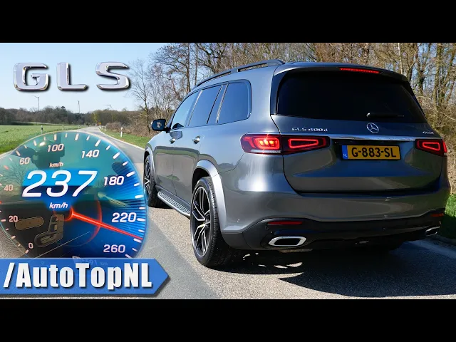 mercedes-benz gls 400d acceleration & top speed by autotopnl